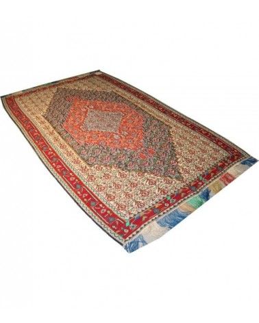 Exceptionnelle et unique Kilim persan, Séneh de Kurdistan, Iran, 100% Soie  - 1
