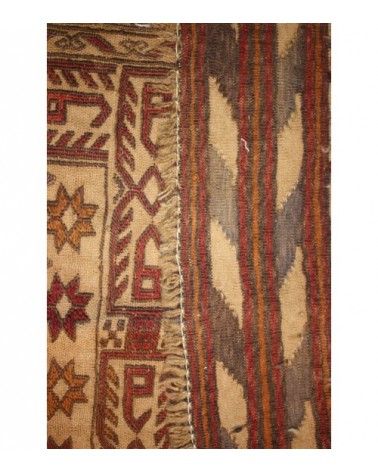 Ancien Kilim sumak, Kurdestan d'Iran, Art déco  - 6